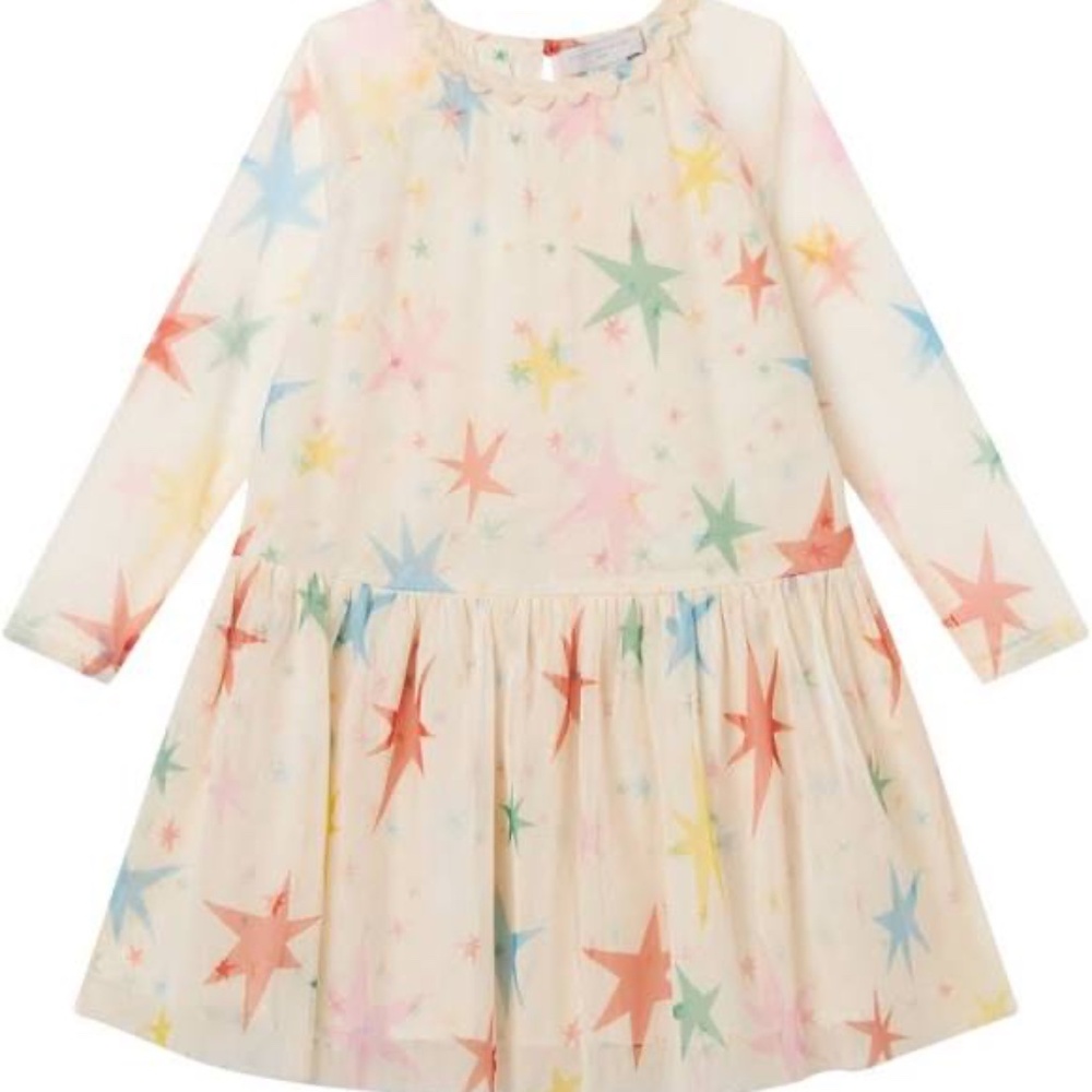 Stella McCartney Kids Multicolor Stars Tulle Dress
